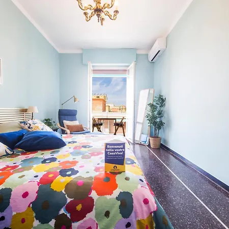Casaviva - Cozy Family Trilo In Nervi ジェノヴァ