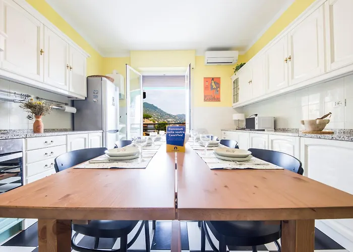 Casaviva - Cozy Family Trilo In Nervi Appartement Genua